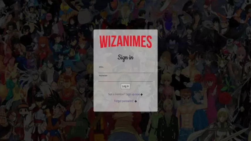 Page de connexion